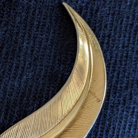 2 Vintage Willow Leaf Pin - Picture 11 of 12